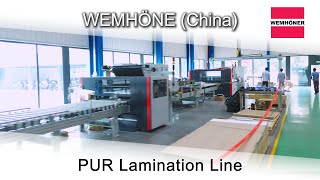 PUR Lamination Line