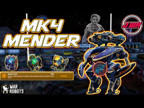 [WR] ¡El Robot Mender acaba de MEJORAR! nuevos aramis Porthos armas robots de guerra Actualización 10.2 #warrobots