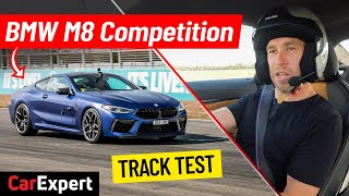 2021 BMW M8 Competition timed track test & performance review!