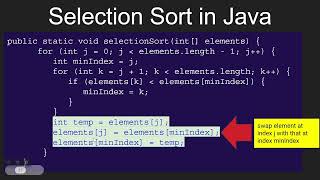Unit 7, Lesson 6 Selection and Insertion Sort