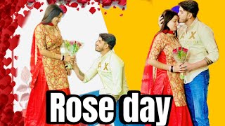 ￼ संजना के साथ बनाया पहली बार  ROSE 🌹 DAY 🥰 | Shyam Yadav & Sanjana Yaduvanshi | love ❤️