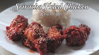 Sriracha Fried Chicken #SrirachaChicken #chickensriracha