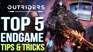 OUTRIDERS | Top 5 Advanced Tips \u0026 Tricks Everyone Needs To Know (Outriders Endgame Tips \u0026 Tricks)