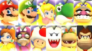 Mario Party 5 // All Playable Characters [1st Place]