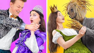 Rich vs Broke/ The Story of Princesses!