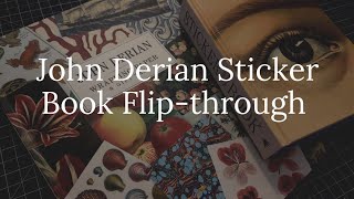 John Derian Sticker Book and Wrapping Paper Flip-through