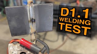 3G Uphill Stick Welding D1.1 Test | SMAW