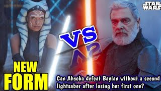 Very Shocking News! Can Ahsoka defeat Baylan without a second lightsaber after losing her first one?