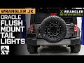 Jeep Wrangler JK Oracle Flush Mount LED Tail Lights Review & Install