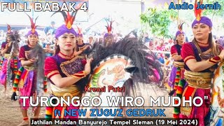 TURONGGO WIRO MUDHO FULL BABAK 4 ft New Zuguz Gedruk Jathilan Mandan Banyurejo Tempel Sleman