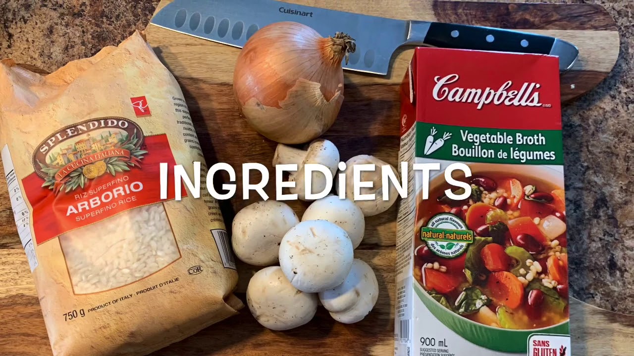 Mushroom Risotto Youtube