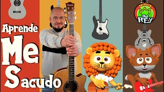 ME SACUDO - APRENDIENDO A TOCAR EN GUITARRA - MUSICA INFANTIL