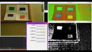 Filtering Color using Visual Studio 2013 and OpenCV 2.4.10.