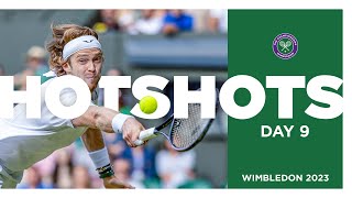 Shots that are TOO HOT to handle 🔥 | Hot Shots Day 9 | Wimbledon 2023