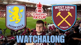 ASTON VILLA VS WEST HAM UNITED | WATCH-ALONG! ⚽