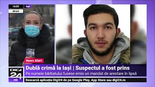 Tânărul suspectat că i-a ucis pe cei doi studenți din Iași a fost prins în Italia