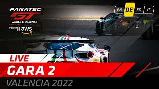 LIVE | Rennen 2 | Valencia | Fanatec GT World Challenge Europe Powered by AWS (Deutsche)