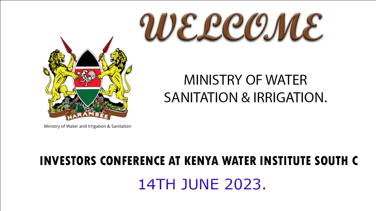 MINISTRY OF WATER SANITATION AND IRRIGATION 2ND PPP INVESTOR PRE-BID ...