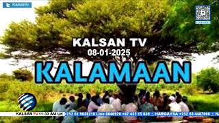 Wararka Duhurnimo Telefishinka Kalsan TV 09-01-2025.