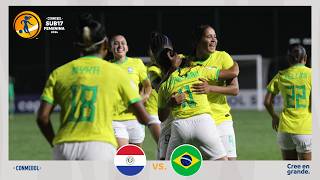PARAGUAY vs. BRASIL [1-5] | RESUMEN | CONMEBOL SUB17 FEM | FASE FINAL