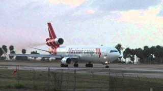 Martinair Cargo MD11 Take-Off @ Rafael Hernández Airport (BQN / TJBQ)