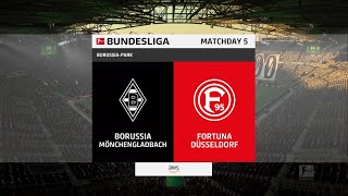 FIFA 22 | Borussia Mönchengladbach vs Fortuna Düsseldorf - Borussia-Park | Full Gameplay
