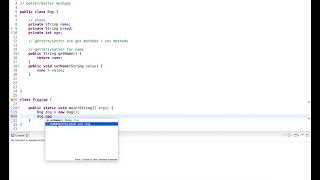 Java Tutorial: Getter & Setter Methods