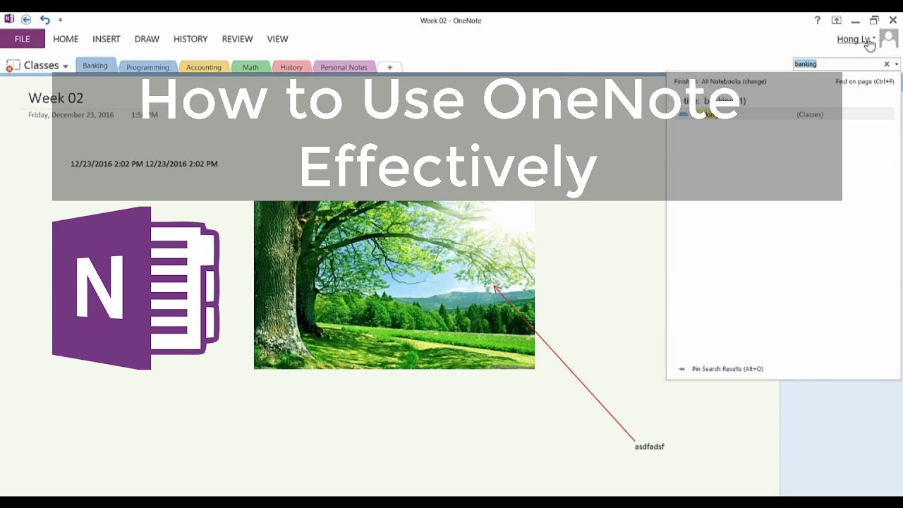 Using Onenote Effectively - Zoqamiami