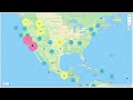 Creating marker clusters and heatmaps with Leafmap and MapLibre