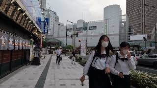 【平日夕】JR山形駅～駅前周辺散策👢Around Yamagata Station👢