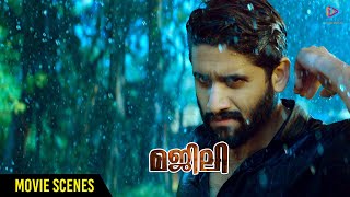 Naga Chaitanya Mass Action Scene | Majili Malayalam Movie | Samantha | Malayalam FilmNagar