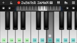 Main Agar (Tubelight), Atif Aslam, Salman Khan - Easy Mobile Perfect Piano Tutorial