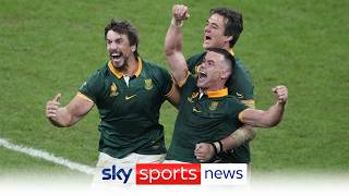South Africa win the Rugby World Cup for a record 4th time