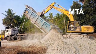 N.H 55 odisha work on progress | Jagatsinghpur Cuttack road work by heavy machinery