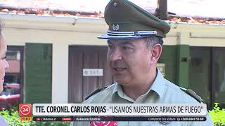 Ataque a comisaría en La Granja deja 4 civiles y 2 carabineros heridos de bala | 24 Horas TVN Chile