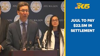 Washington AG: Juul to pay $22.5 million to settle vaping suit