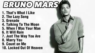 The Best Of Bruno Mars -  Greatest Hits  Album 2024