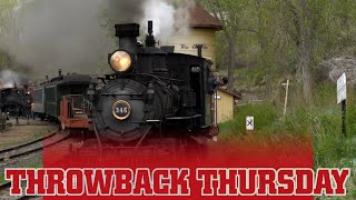 #TBT (ThrowbackThursday) -  Trackside with Colorado Railroad Productions!