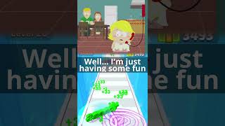 Butters STEALS The FUTURE TELLING DEVICE!? 😱🤣 #southpark #game #shorts (Season 9 Episode 9)