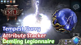 Gemling Legionnaire Tempest Flurry Build  | Path of Exile 2