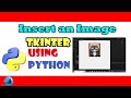 How to add an image to tkinter form using Python Codes