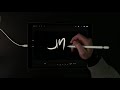 animated handwriting signature or hand drawn logo effect procreate tutorial