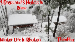 Three Days And Three Nights | -7 Degree Celsius | Thimphu | Capital city of Bhutan