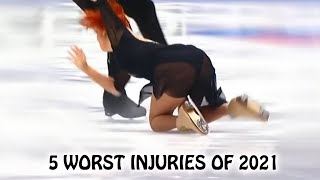 Worst injuries of 2021 | Figure Skating ⛸️