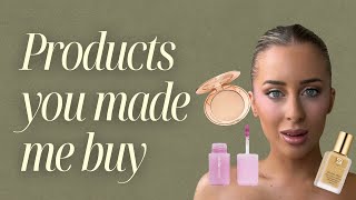 My FULL Makeup Routine (Using Your Most Recommended Products)