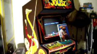 Original 1982 Williams Joust Video Arcade Game Machine