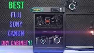 BEST Dry Cabinet for Mirrorless or DSLR?! Sony | Fuji | Canon | Nikon | Olympus | Panasonic