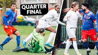 CAN WE MAKE HISTORY?🏆FIERCE QUARTER FINAL! LONDON CUP SUNDAY LEAGUE HIGHLIGHTS