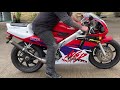 1995 honda nsr250r sp walkaround and running video