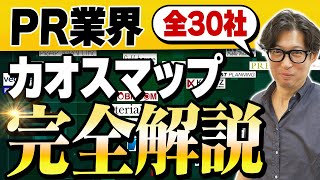 【未経験必見】PR業界地図を徹底解剖！転職者は全員見て下さい【2024年カオスマップ】